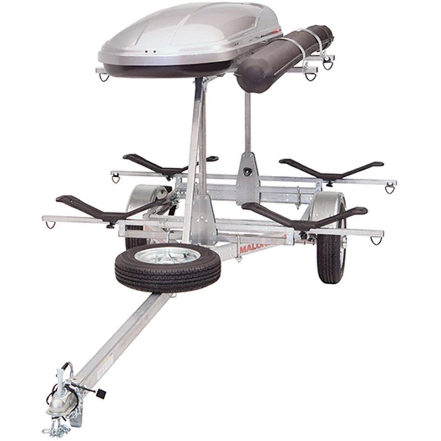 Malone MicroSport Low Bed Trailer package(Tier, Spare, 2 sets MegaWings, Cargo Box, Rod Tube)