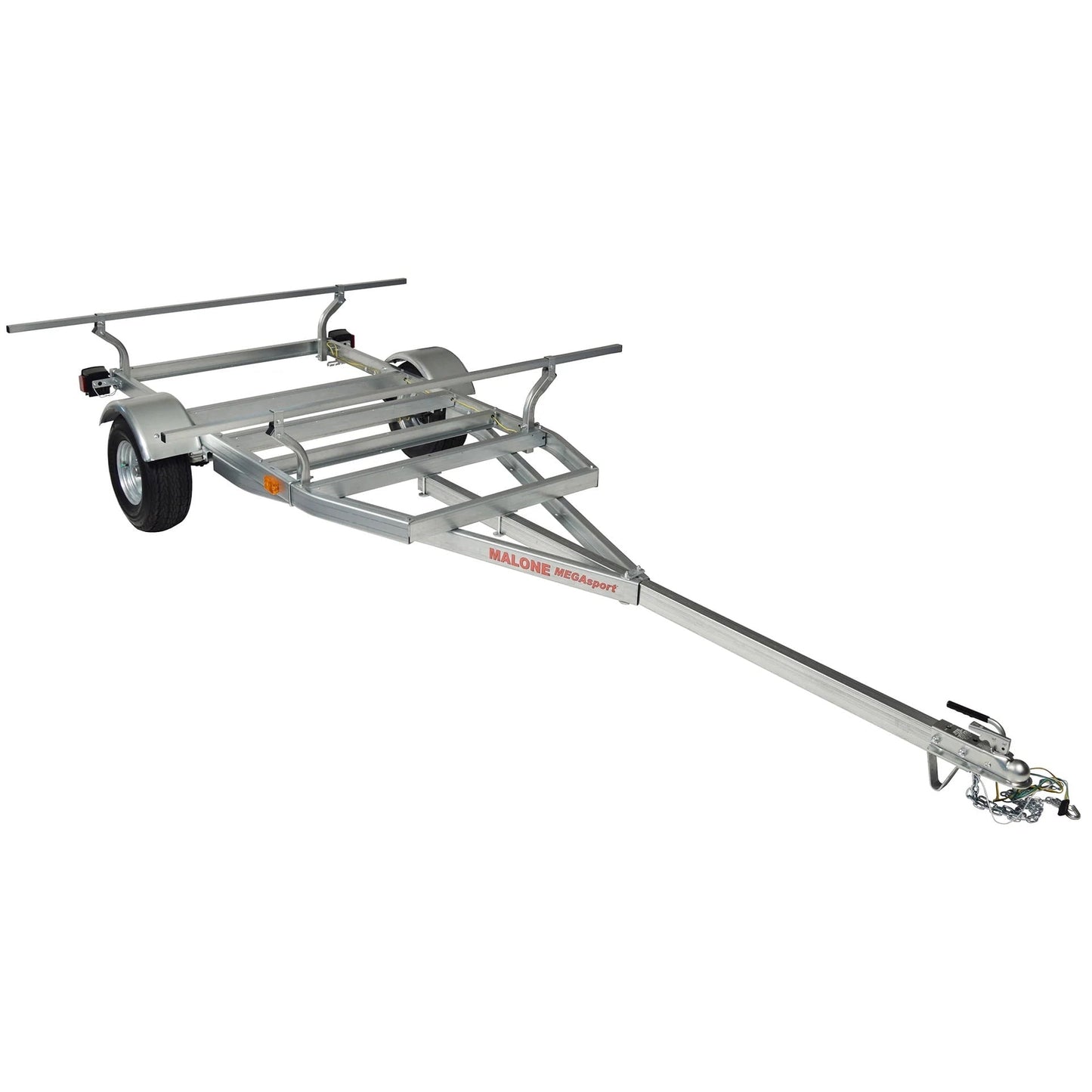 malone auto racks megasport kayak trailer w/86" load bars