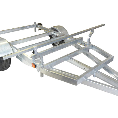malone auto racks megasport kayak trailer w/86" load bars