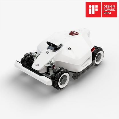 LUBA 2 AWD 3000: Perimeter Wire Free Robot Lawn Mower
