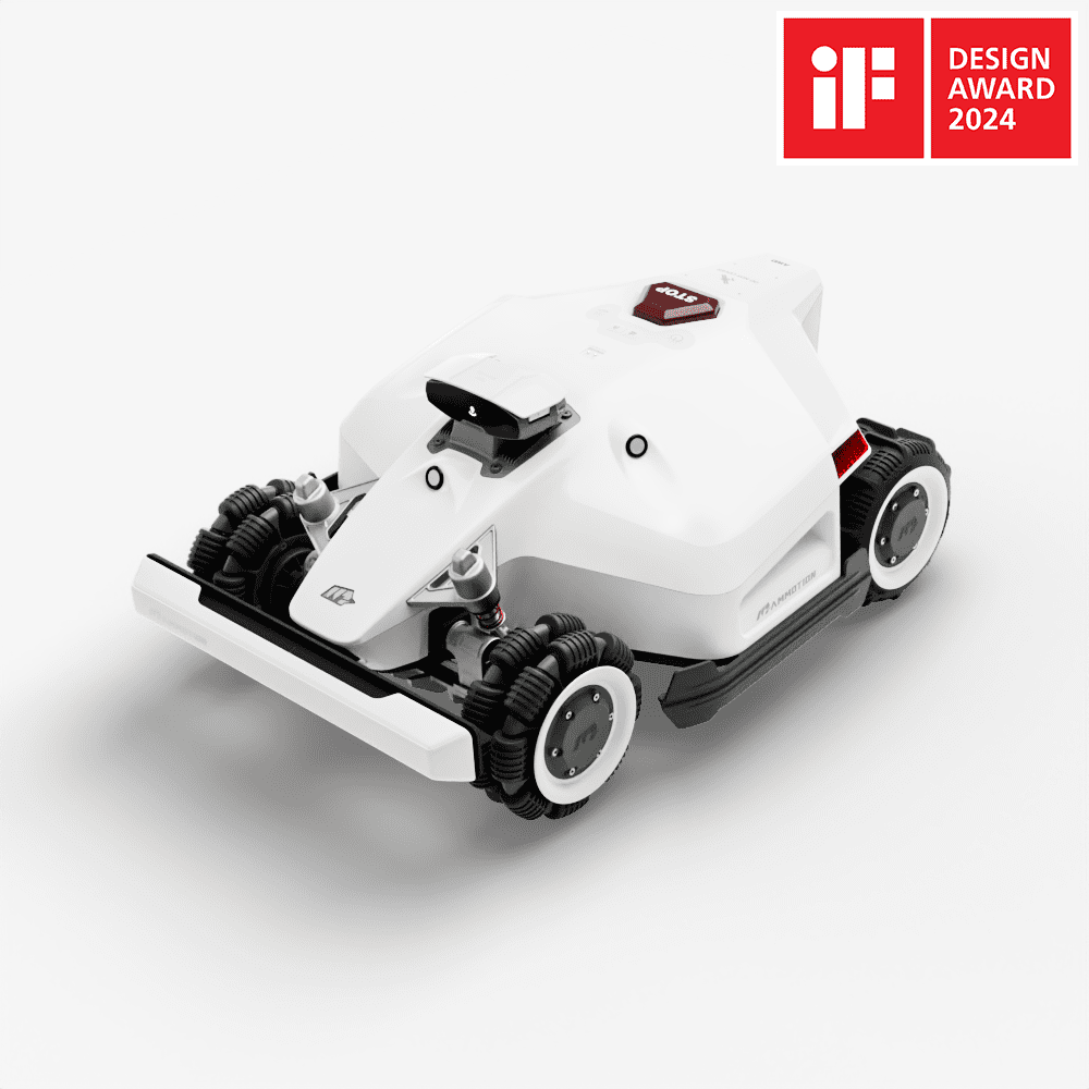 LUBA 2 AWD 10000H Robot Lawn Mower, Perimeter Wire Free Vision Robotic Lawnmower for 2.5 Acres Lawn, Cut Height 2.2"-4.0", 80% Slope, APP Control Compatible with Alexa, All-Wheel Drive, Anti-Theft