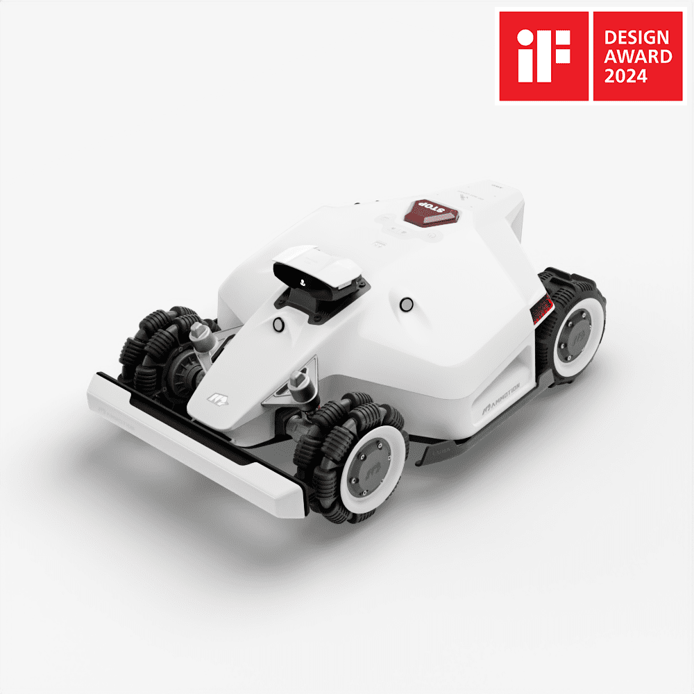 LUBA 2 AWD 5000 Robot Lawn Mower, Perimeter Wire Free Robotic Lawnmower for 1.25 Acres Lawn 80% Slope, Cut Height 1.0"-2.7", APP Control, Compatible with Alexa, All-Wheel Drive, Multi-Zone Management