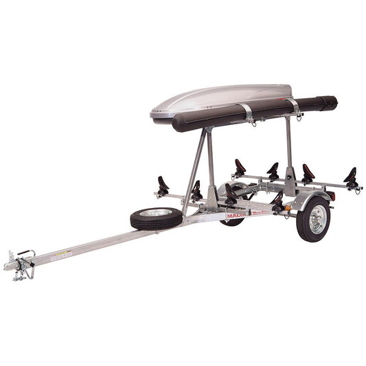 Malone MicroSport Low Bed Trailer package(Tier, Spare, 2 sets Saddle UP, Cargo Box, Rod Tube)