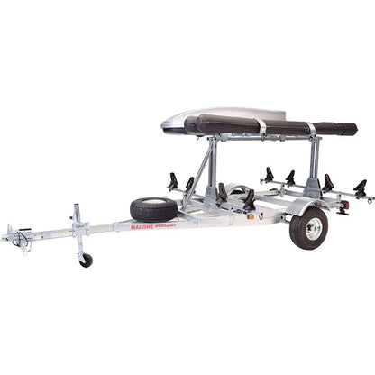 Malone MegaSport Low Bed Trailer package(Tier, Spare, 2 sets Saddle Up, Cargo Box, 2 Rod Tubes)