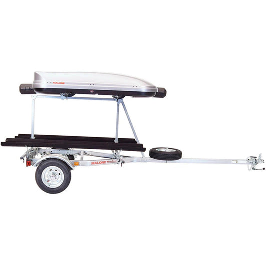 Malone MicroSport Low Bed Trailer package(Tier, Spare, 2 sets Bunks, Cargo Box, Rod Tube)