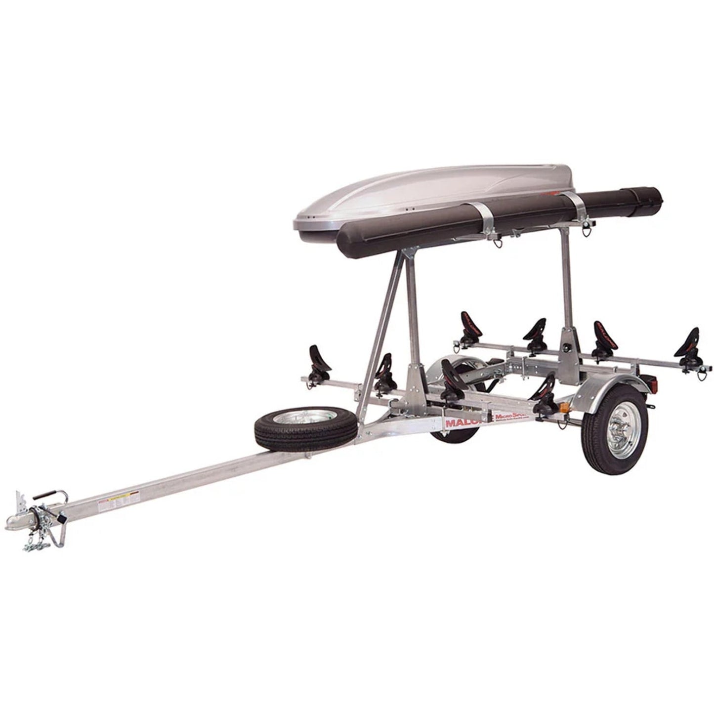 Malone MicroSport Low Bed Trailer package(Tier, Spare, 2 sets Saddle UP, Cargo Box, Rod Tube)