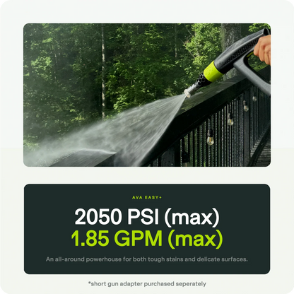 AVA EASY+ Electric Pressure Washer, P50+ XL Bundle