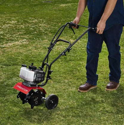 Predator Cultivator Gas Powered 2-stroke Engine 9 in. 43cc Lawn Garden Work NEW