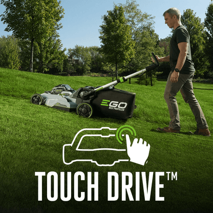 Ego Power+ 21″ Select Cut XP Mower with Touch Drive Kit