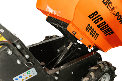 Detail K2 Big Dump 1100 Pound Electric Power Dump Cart