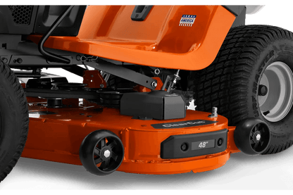 The Husqvarna 200 Series 23 HP 48″ Deck Riding Mower