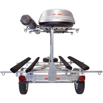 Malone MicroSport Low Bed Trailer package(Tier, Spare, 2 sets Bunks, Cargo Box, Rod Tube)