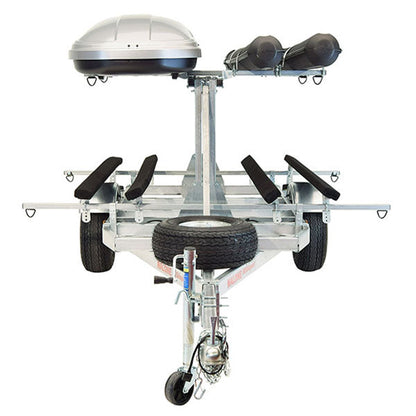 Malone MegaSport LowBed w/ Tier Kayak Trailer Package