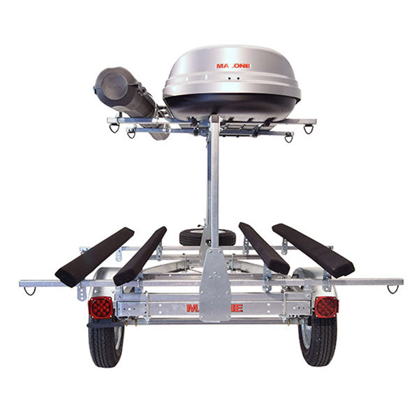 Malone MicroSport LowBed 2 Kayak w/ 2nd Tier Trailer Package