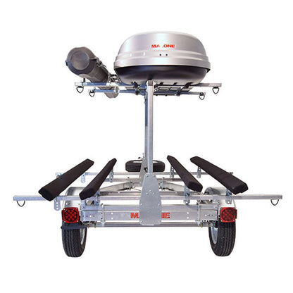 Malone MicroSport LowBed 2 Kayak w/ 2nd Tier Trailer Package