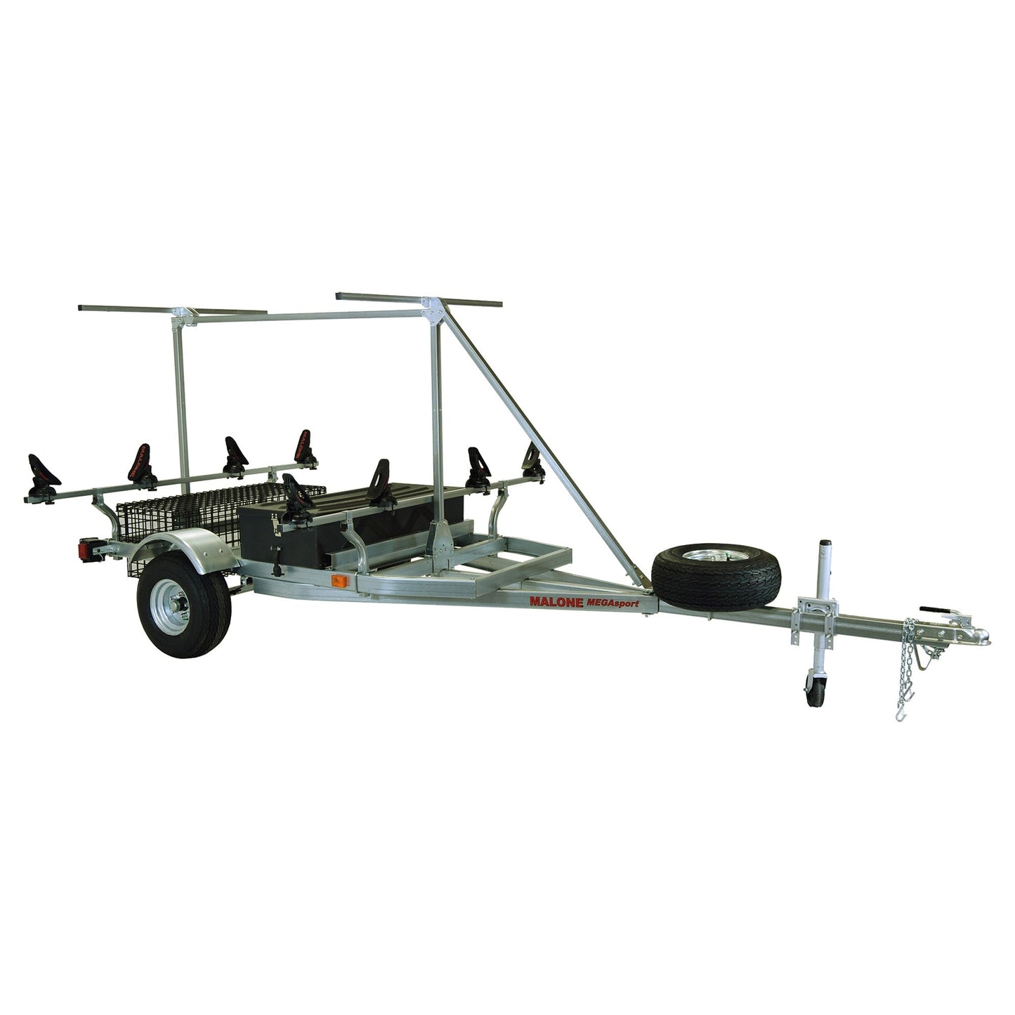 Malone MegaSport 2-Boat SaddleUp Pro Trailer Package w/ 2nd Tier