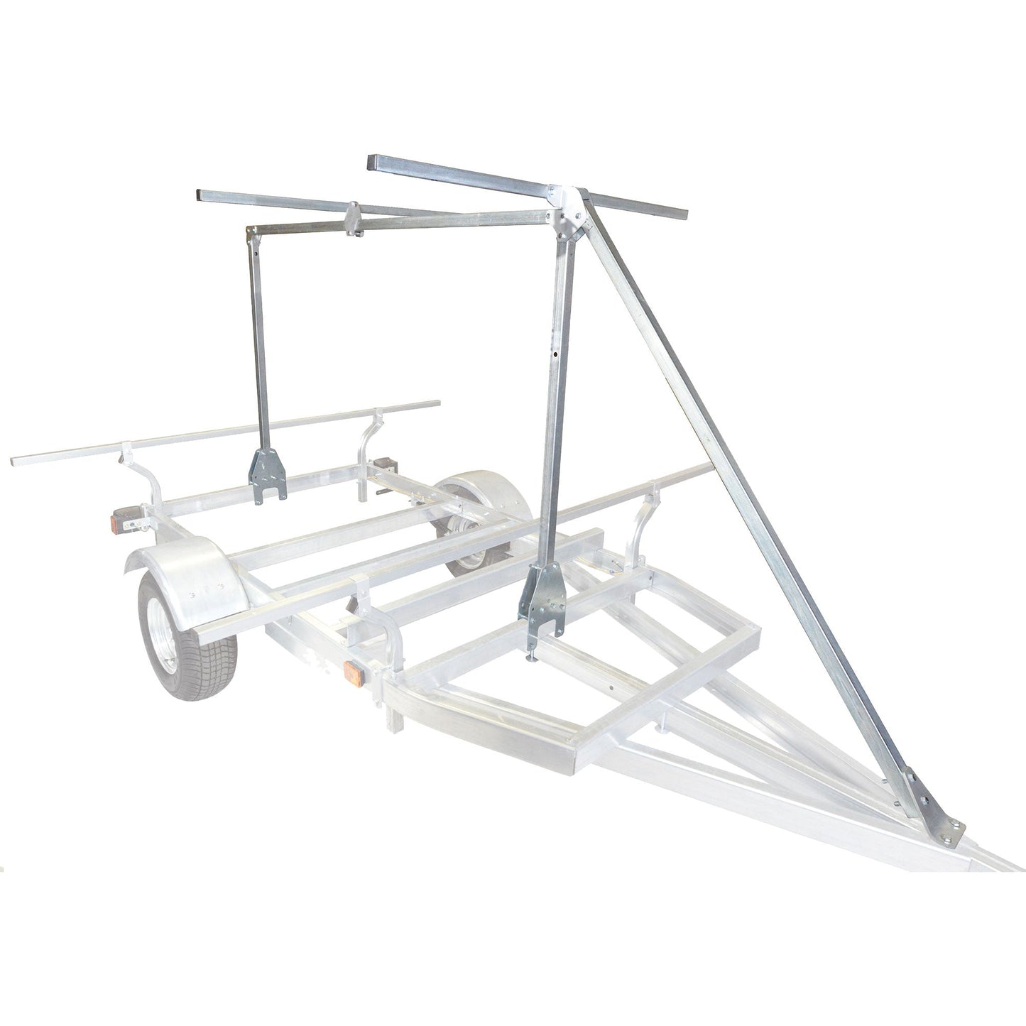 Malone MegaSport 2-Boat SaddleUp Pro Trailer Package w/ 2nd Tier