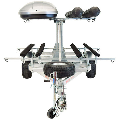 Malone MegaSport LowBed 2-Boat Bunk-Style Kayak Trailer with 2nd Tier