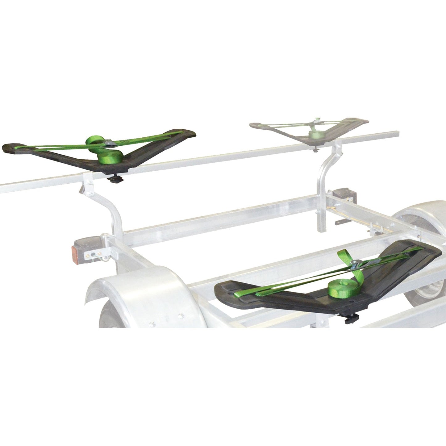 Malone MegaSport 2-Boat MegaWing Trailer Package w/ 2nd Tier