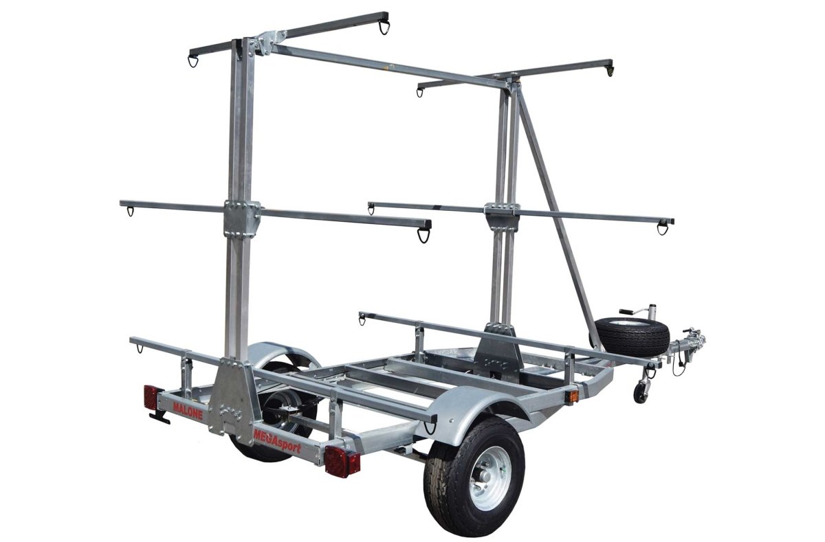 MegaSport™ Outfitter 3-Tier Trailer ( MPG550-O ) - Carries 6 - 12 canoes and Kayaks